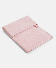 Jockey T102 Men'S Cotton Bath Towel Terry 600 Gsm | Ultra Soft & Durable Patterned Bath Towel (Peach)