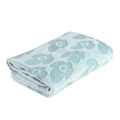 Enrich Homes Bath Towels 550 Gsm | For Women Large Size Absorbent Microfiber Bath Towel 2x Softer Than Cotton Towels (Flower Green)