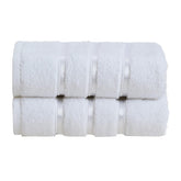 Spread Spain 100% Cotton Hand Towel 600 Gsm | Soft, Fluffy, Super Absorbent & Quick Dry Towels For Pool, Spa & Gym (Yellow) -Set Of 2