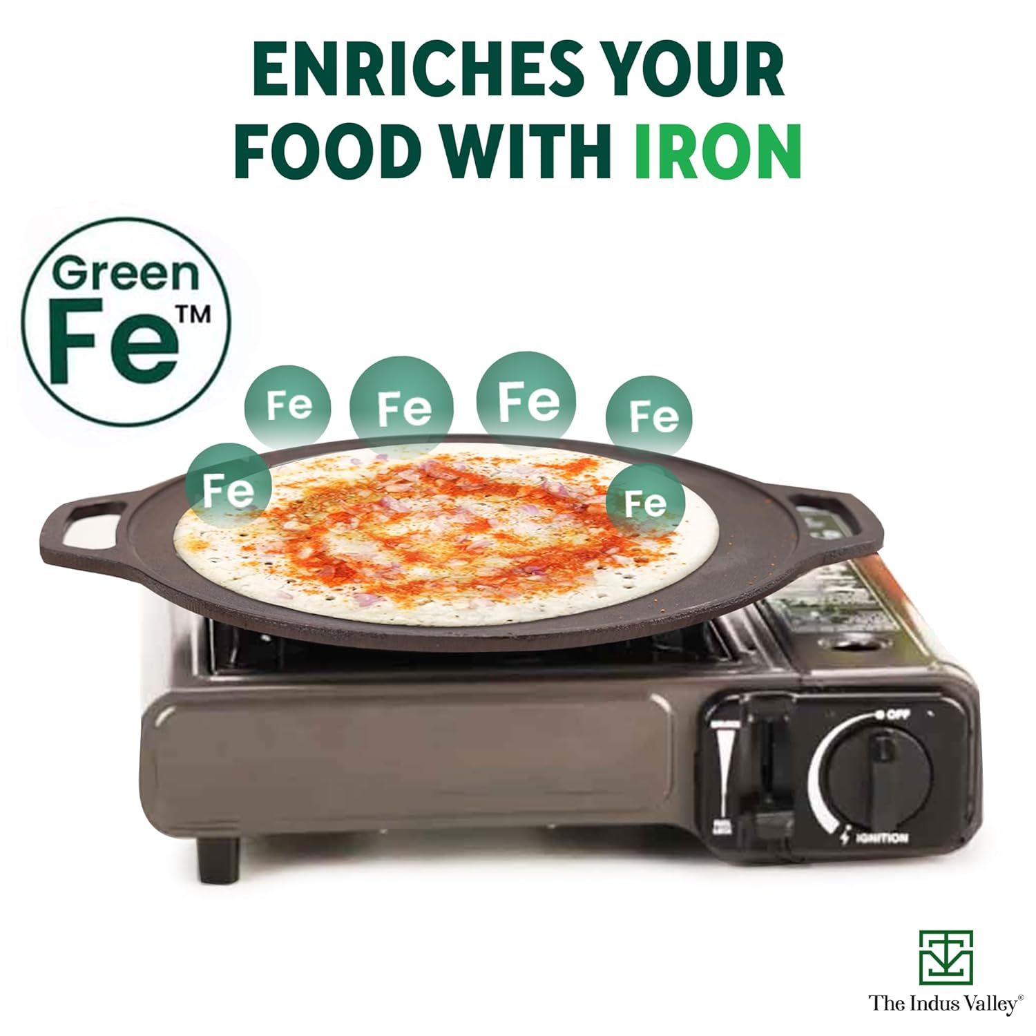 Pre-Seasoned Black Cast Iron Cookware Set+ Free Tadka Pan - Tawa 30.5cm + Kadai 25.4cm, 2.3 Liters + Fry Pan 23 Cm, 1.4 Liters | Kitchen Cooking Combo Pots & Pans Set Of 4 Pcs - Naturally Nonstick Pre-Seasoned Black Cast Iron Cookware Set+ Free Tadka Pan - Tawa 30.5cm + Kadai 25.4cm, 2.3 Liters + Fry Pan 23 Cm, 1.4 Liters | Kitchen Cooking Combo Pots & Pans Set Of 4 Pcs - Naturally Nonstick