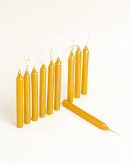 GOLDEN PURE WAX STICK CANDLES PACK OF 20 | PERFECT FOR NIGHTS EVENTS CANDLES