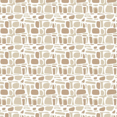 King Size Pure Cotton Floral Sheet With 2 Pillow Covers | 108 X 108 Inches, White & Brown | Perfect For Gifting On Weddings, Housewarmings, Or Anniversaries