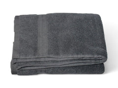Bhapri Turkish 100% Cotton Luxury Bath Towels 500 Gsm | Lightweight Soft & Absorbent Quick Dry Plush Bathroom Towels (Black)