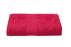 RD Trend 100% Cotton Bath Towels 500 Gsm | Soft & Absorbent Bath Towel For Men, Women Urban Comfort (Dark Pink)