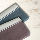 Aero Weav Ultra Lightweight Bamboo Bath Towel 200gsm | Compact, Portable & Less Than Skin-Friendly & Eco-Friendly Travel Towel (Denim Blue & Royal Maroon)- Pack Of 2