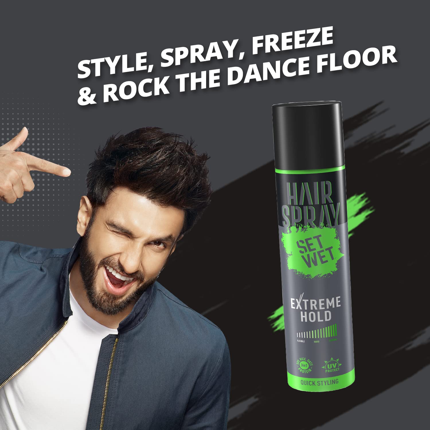 Set Wet Hair Wax Mousse Creme 60gm 2.1 Oz. & Set Wet Hair Spray Extreme Hold 200ml 6.7 Fl.oz. | For Men Set Wet Hair Wax Mousse Creme 60gm 2.1 Oz. & Set Wet Hair Spray Extreme Hold 200ml 6.7 Fl.oz. | For Men