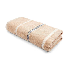 Mytrident Bath Towel Urban Comfort 450 Gsm | 100% Cotton Bath Towel (Hexa Brown)