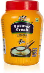 Pure Agmark Cow Ghee By Farmer Fresh | Highly Nutritious & Healthy Cow Desi Ghee Good For Cooking | (2 Litr) 67.6 Ounce | Jar Pack