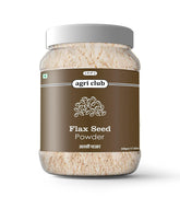 Agri Club Flax Seed Powder, Nourishes Our Body From Inside & Makes Our Skin Glowing & Hair Shiny | 500gm 1.1lbs