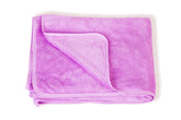 Cotton Bolls Textiles Premium Microfiber Bath Towel 400 Gsm | Ultra-Soft, Quick Dry Super Highly Absorbent, Superior Comfort, Durable & Elegant Design Towel (Purple)