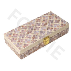 Fancy Shagun Cash Box Or Gaddi Box For Gifting Money On Wedding, New Born Baby, Ring Ceremony Pattern1pc, Material - Wood, Colour - Multicolour