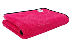 Softspun Microfiber Extra Large Size Bath Towel 400 Gsm | Ultra Absorbent Super Soft & Lightweight Quick Drying For Men & Women Daily Use Bath Towel (Pink)