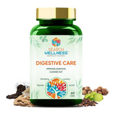 Search Wellness Digestive Care Natural & Herbal Capsules For Better Digestive Function & Healthy Gut, Ayurvedic Medicine For Healthy Digestion & Boost Immunity | 60 Capsules, 100gm 0.2lbs
