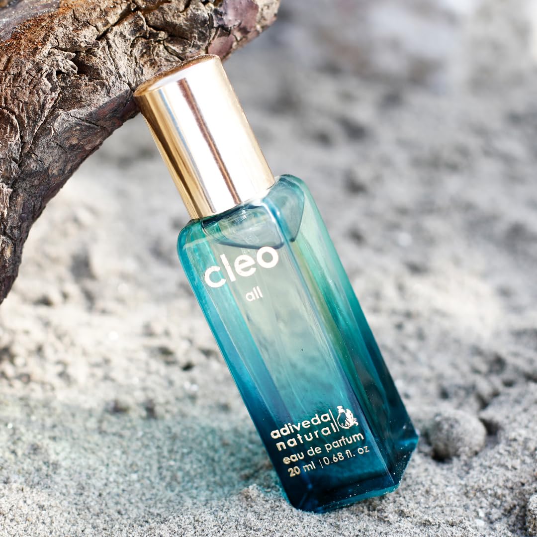 Adiveda Natural Cupid & Cleo Eau De Parfum 20ml Each 0.68 Fl.oz. | White Oud , Aqua Cool Unisex Pocket Perfume For All  Combo Of 2 Adiveda Natural Cupid & Cleo Eau De Parfum 20ml Each 0.68 Fl.oz. | White Oud , Aqua Cool Unisex Pocket Perfume For All  Combo Of 2