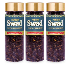 Panjon Swad Shahi Meetha Paan 450gm, (150gm *3) | Digestive Mouth Freshener | Jar Pack