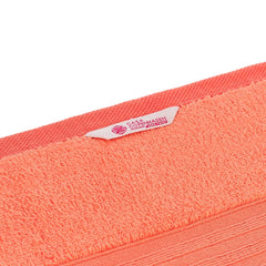 Casa Copenhagen Egyptian Cotton Zero Twist Large Bath Towel 500 Gsm (Malibu Peach)