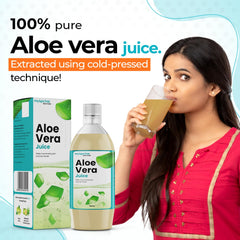 Myupchar Ayurveda Aloe Vera Juice Boosts Immune System, Helps With Constipation Relief & Weight Management | 1 Litre 2.2lbs