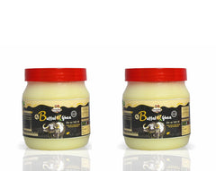 Organic Pure A2 Buffalo Ghee By Growing Villagers | Good Source Of Energy Healthy & Nutrients Desi Ghee Improves Digestion | 1 Litre (500ml * 2) 33.8 Ounce | Jar Pack