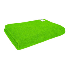 Softspun Microfiber Bath & Hair, Care Towel 360 Gsm | Super Soft & Comfortable, Quick Drying, Ultra Absorbent In Large Size Towel For Men & Women (Green)
