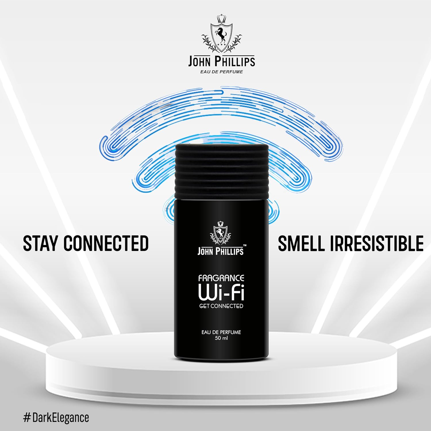 John Phillips Luxury Black + V2 + Wi-fi Eau De Parfum 50ml 1.6 Fl.oz. Each Pack Of 3 For Unisex | Perfect For Gifting John Phillips Luxury Black + V2 + Wi-fi Eau De Parfum 50ml 1.6 Fl.oz. Each Pack Of 3 For Unisex | Perfect For Gifting