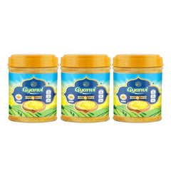 Pure Organic Desi Ghee By Gyanvi | High In Nutritious & Healthy Pure Desi Ghee For Used For Boost Immunity | 600ml (200ml * 3) 20.2 Ounce | Plastic Bottle