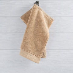 Spread Spain Resort Luxury Hotel & Spa Quality Luxurious Cotton Face Towel 720 Gsm Maximum Softness & Absorbency, Ultra-Durable - Beige (2 Piece)