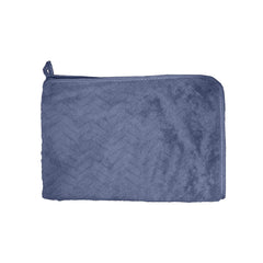 Housse Microfiber Nova Coral Fleece Bath Towel 450 Gsm | Ultra Soft Super Absorbent Towels For Gym, Yoga & Beach (Blue) - Pack Of 1