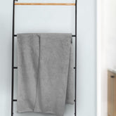 Sassoon Venir Microfiber 2 Hand & 2 Bath Towels 450 Gsm | Absorbent & Quick Dry Multipurpose Hand Towels (Grey)- 4 Piece