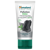 Himalaya Pollution Detox Charcoal Face Pack, Helps Absorb Impurities & Excess Oil Caused By Pollution | 50gm