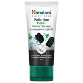 Himalaya Pollution Detox Charcoal Face Wash, Detoxifies & Purifies Skin | 50ml