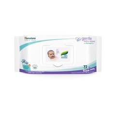 Himalaya Gentle Baby Wipes, With The Goodness Of Aloe Vera & Indian Lotus Extracts | 72 Wipes