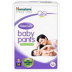 Himalaya Total Care Baby Pants | Small, Pack Of 54 Pants