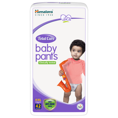 Himalaya Total Care Baby Pants | XXL, Pack Of 42 Pants