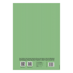 Patanjali A4 Gyanpath Notebook (29.7x21 Cm) Green, 172pages Single Line, Pack Of 1