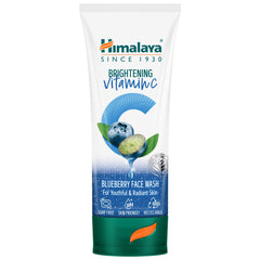 Himalaya Brightening Vitamin C Blueberry Face Wash, Helps Boost The Skin's Natural Radiance | 50ml