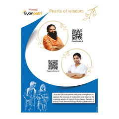 Patanjali Gyanpath Notebook (18x24 Cm) Purple, 120pages Four Line, Pack Of 1