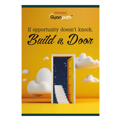 Patanjali A4 Gyanpath Notebook (29.7x21cm) Multi Design 172pages Unruled, Pack Of 1