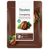 Himalaya Energizing Coffee Sheet Mask, Energize Your Skin With Coffee Boost | 30gm