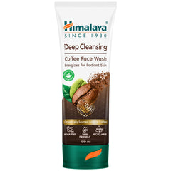 Himalaya Deep Cleansing Coffee Face Wash Removes Deeply Embedded Impurities & Oil Residue | 100ml