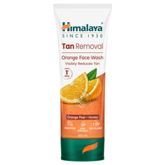 Himalaya Tan Removal Orange Face Wash, Visibly Reduces Tan & Helps Make Skin Smooth | 100ml