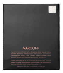 Rave Marconi Eau De Parfum 100ml 3.4 Fl.oz. Unisex Fragrance | Long Lasting | Party Wear