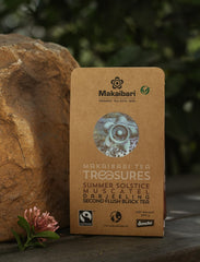 Makaibari Tea Treasures Summer Solstice Muscatel Darjeeling Black Tea - 100gm, 3.5 Ounce | Second Flush Whole Leaf Black Tea - USDA Certified Premium Black Tea | Low Caffeine