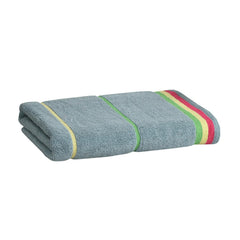 Pure Cotton Large Size Bath Towel 450 Gsm | Attractive Design, Quick Dry Bath Towel (Sky Blue)