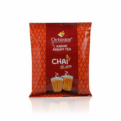 Octavius Kadak Assam Tea - 250gm, 8.8 Ounce | Garden Fresh Extra Strong Assam Tea - Kadak Chai Patti | Medium Caffeine Strong Chai Patti