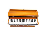 Best Harmonium - 7 Stopper, Multi Fold Bellow, 39 Keys, Two Reed (Bass Male), 3 1/4 Octave | Handmade Instrument - Instant Response Keyboard
