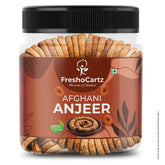 Premium Dried Anjeer Dry Fruits By FreshoCartz 250gm, | Rich Source Of Fiber & Calcium | Afghanistan Dried Figs Jar Pack | 8.8 Ounce