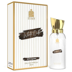ADILQADRI WHITE OUDH PERFUME | STRONG MASCULINE WOODY OUDH FRAGRANCE | LONG LASTING SCENT FOR MEN | EAU DE PARFUM 50ML 1.6 FL.OZ.