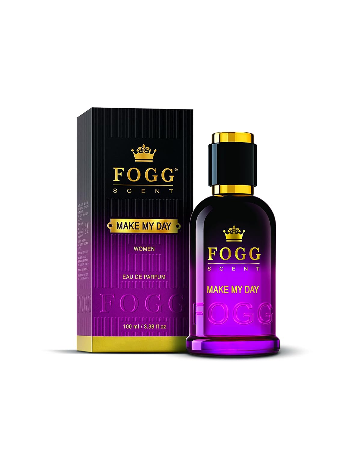 Fogg Scent Make My Day & I Am Queen Eau De Parfum For Women 100ml Each 3.4 Fl.oz. | Perfect For Gifting Fogg Scent Make My Day & I Am Queen Eau De Parfum For Women 100ml Each 3.4 Fl.oz. | Perfect For Gifting