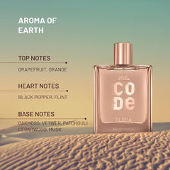 Wild Stone Code Terra Eau De Parfum 8ml 0.2 Fl.oz. | Perfect Gift For Brother | Long Lasting Perfume
