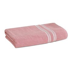 Cotton Bolls Polycotton Large Size Terry Cotton Bath Towel 400 Gsm (Baby Pink)
